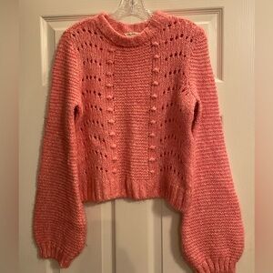 Miss Selfridge pink sweater
